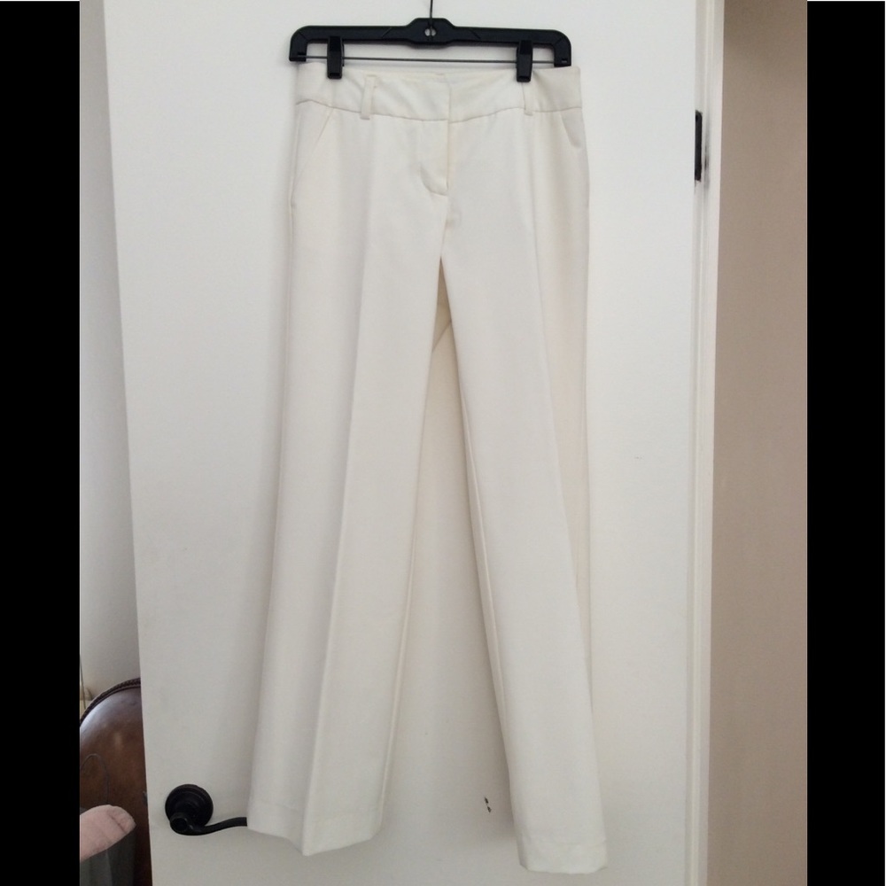 Trina Turk Flat Front Wide Leg Slacks